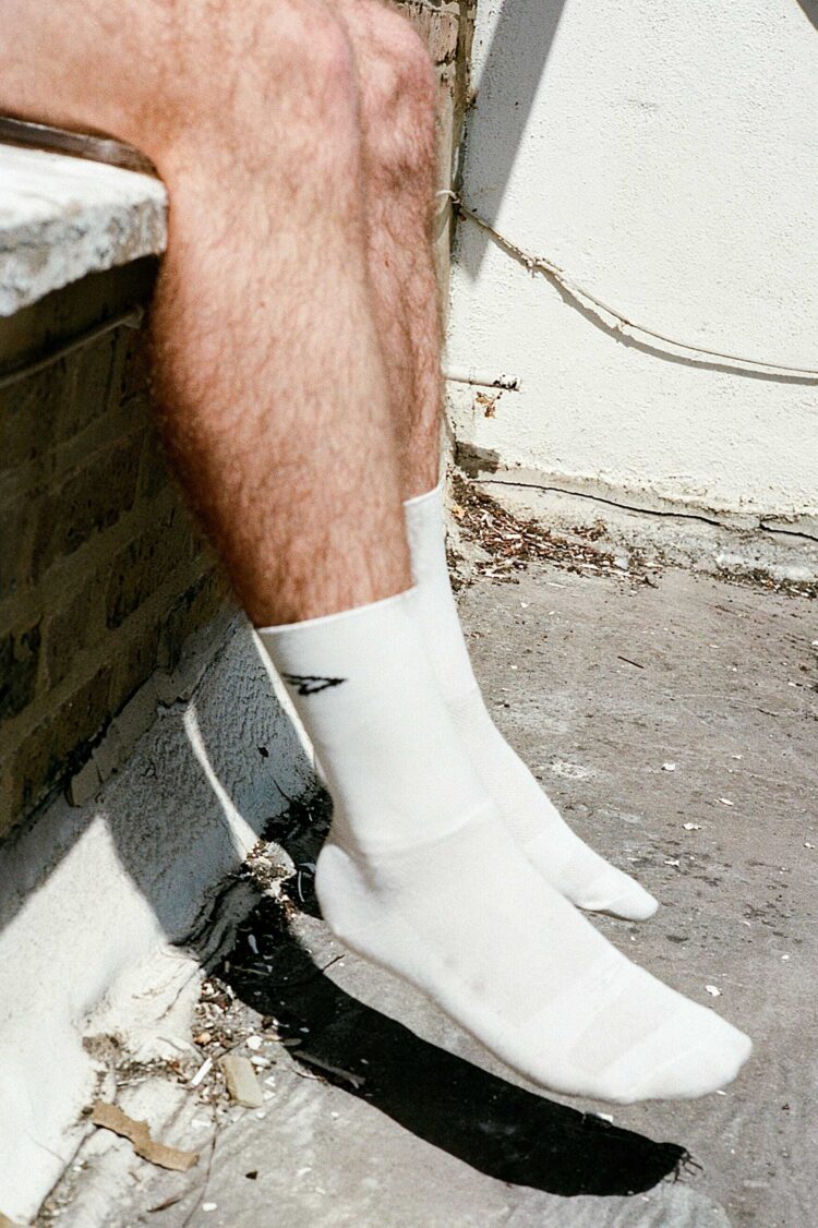 Textured Crew Socks, Solid Color Sporty Mid Tube Socks, Comfort