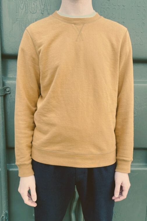 Our runner up for the best mens sweatshirt, the Sunspel loopback sweatshirt.