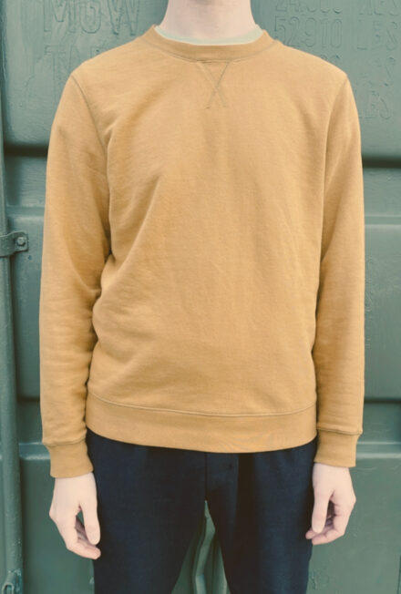 Our runner up for the best mens sweatshirt, the Sunspel loopback sweatshirt.